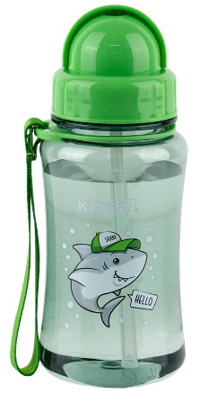 Пляшка для води пластикова 350мл Shark