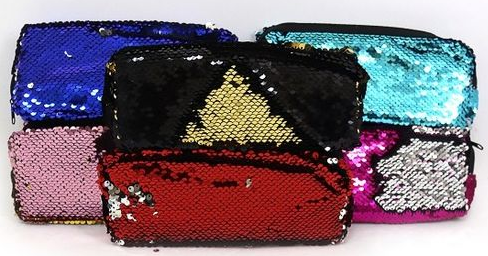 Пенал «Style» 1 відділення, 21×8,5×4см, з паєтками