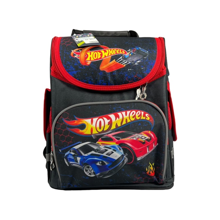 Рюкзак каркасний Hot Wheels, 1осн. від., 3дод. 34×26×15см