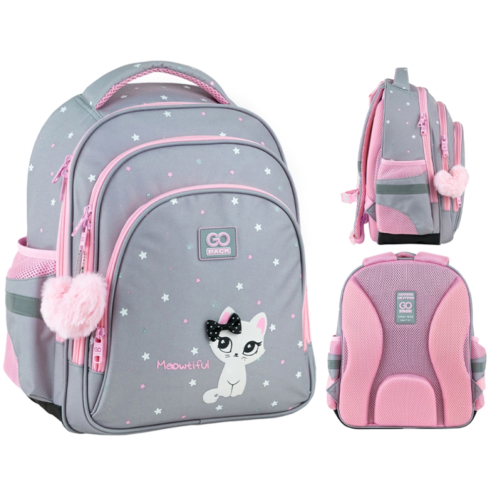 Рюкзак Education Meowtiful 3 відділення, 2 кишені