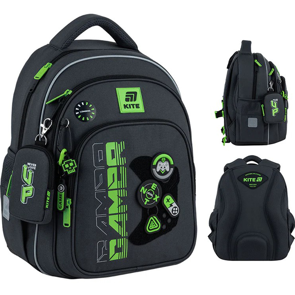 Рюкзак Education Gamer 3 відділення, 2 кишені