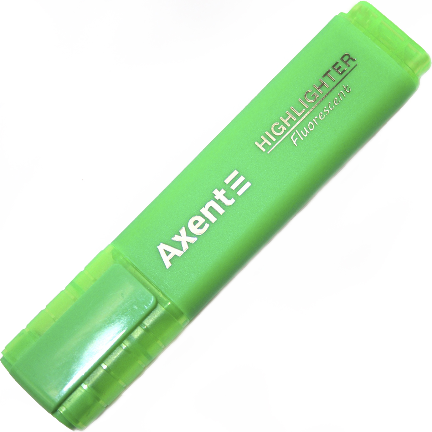 Текстмаркер клин. Highlighter 1-5мм зелений