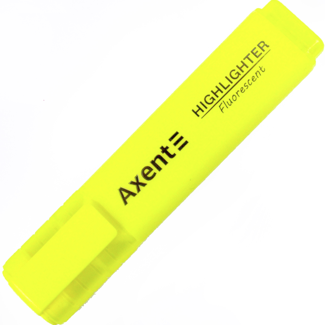 Набір текстмаркерів клин. Highlighter (4шт) 1-5мм неон