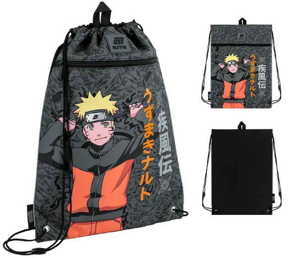 Сумка для взуття 601M Naruto Shippuden-2 1 відділення, 1 кишеня
