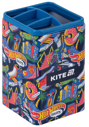 Стакан для ручок квадр. Hot Wheels