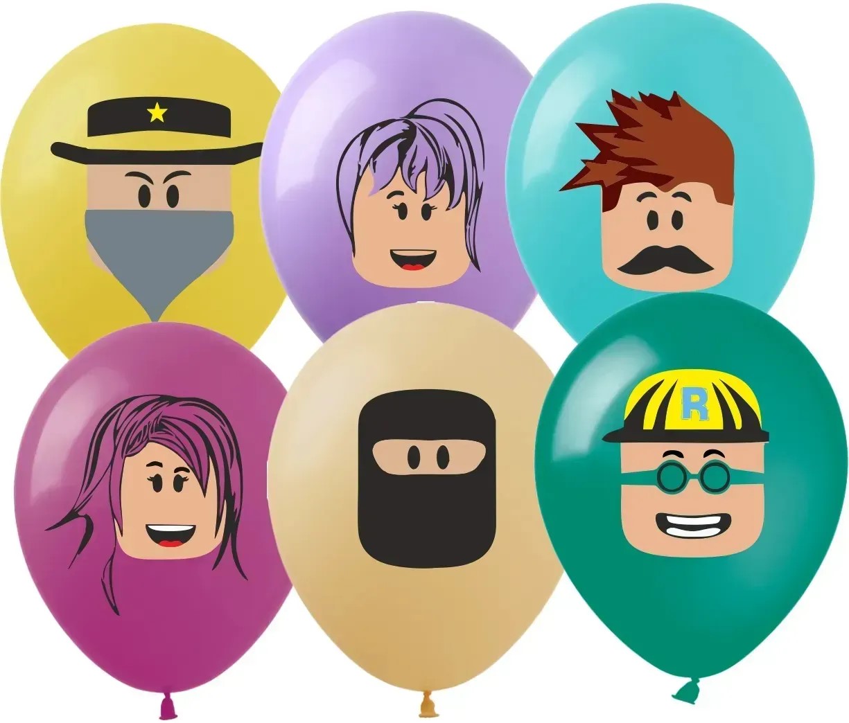 Кулька повітряна латексна 12″/30см «Roblox»