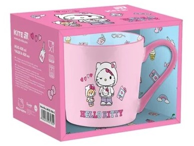 Чашка керамічна 400мл «Hello Kitty» в подар. кор-ці