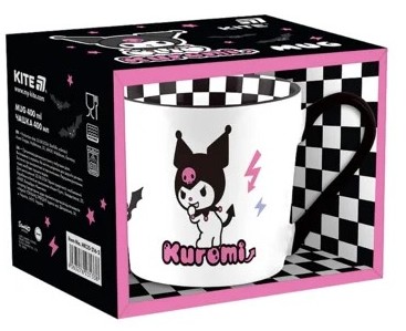 Чашка керамічна 400мл «Kuromi» в подар. кор-ці