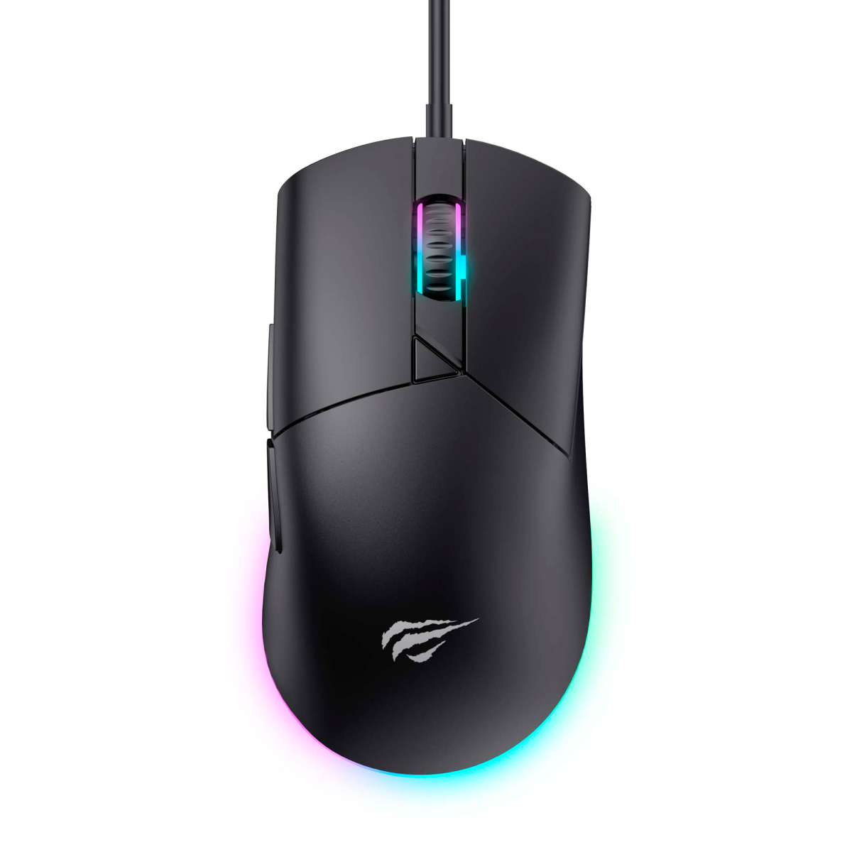 Мишка ігрова HV-MS1038 USB black