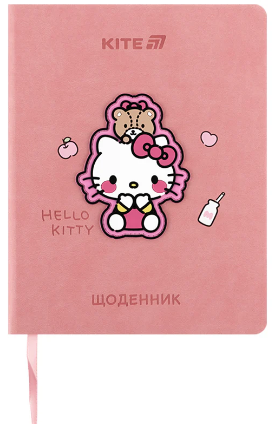Щоденник шкільний А5 Hello Kitty тверда обкладинка