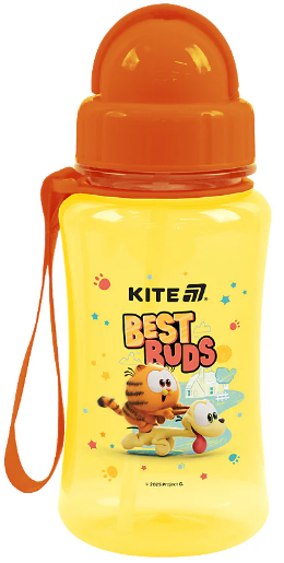 Пляшка для води пластикова 350мл Garfield
