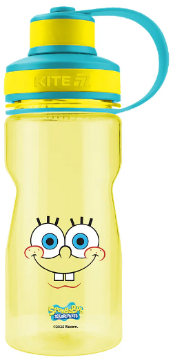 Пляшка для води пластикова 500мл Sponge Bob