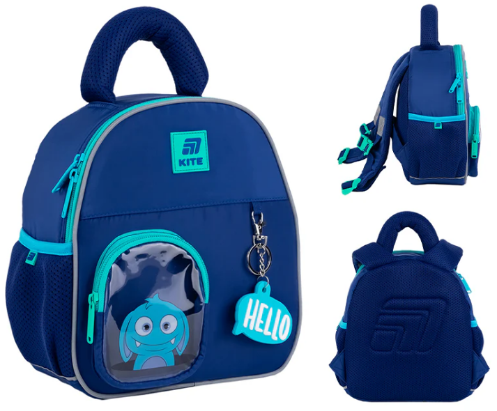 Рюкзак Kids Hello Monster 1 відділення, 3 кишені
