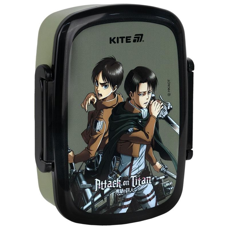 Ланч бокс пластиковий 750мл Attack on Titan з наповненням