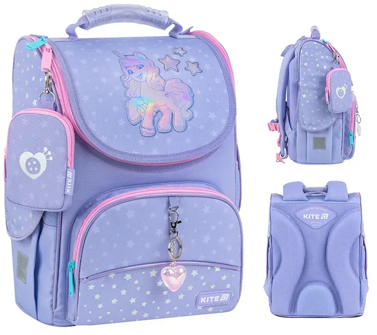 Рюкзак каркасний Education My Little Pony 1 відділення, 3 кишені