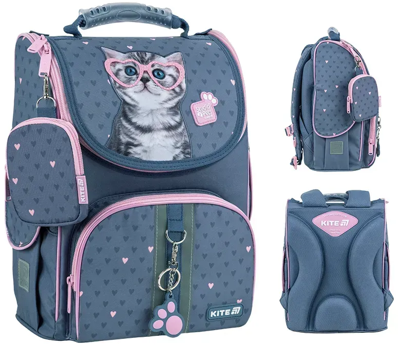 Рюкзак каркасний Education Studio Pets 1 відділення, 3 кишені