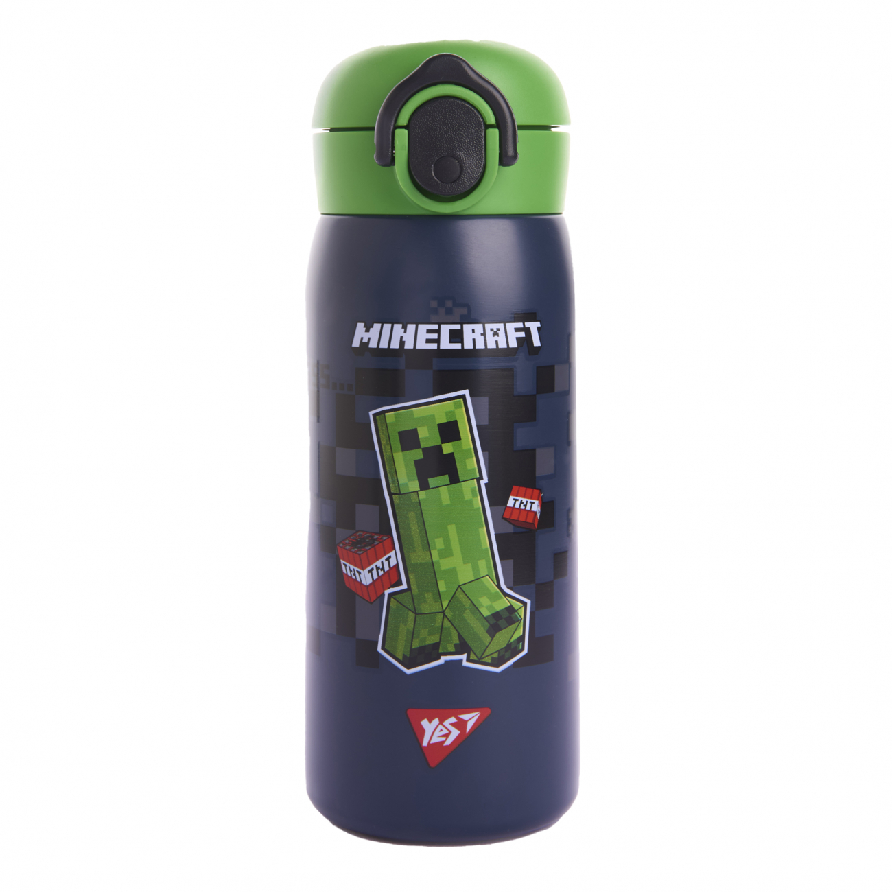 Термос металевий 0,42л Minecraft.Creeper