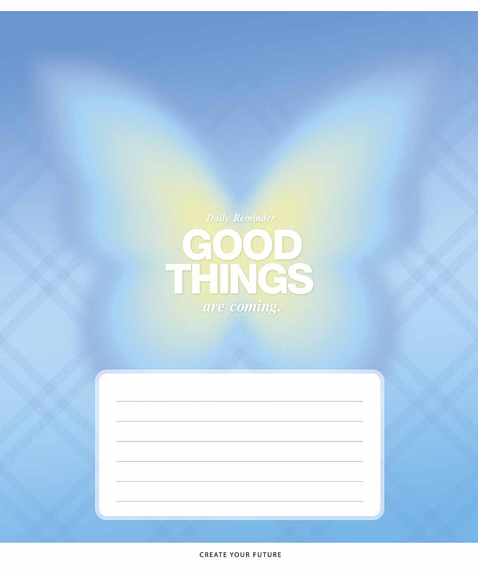 Зошит 18 аркушів лінія «Good things» ВД-лак