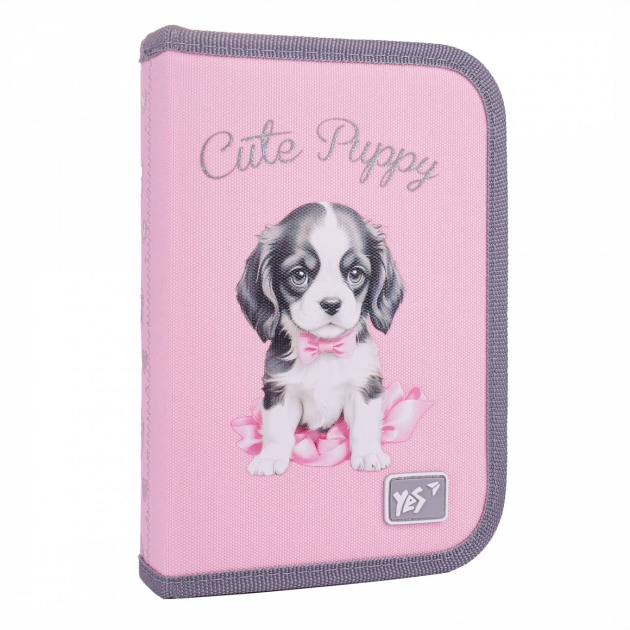 Пенал Doggy Princess тв., одинарний, 2 клапани