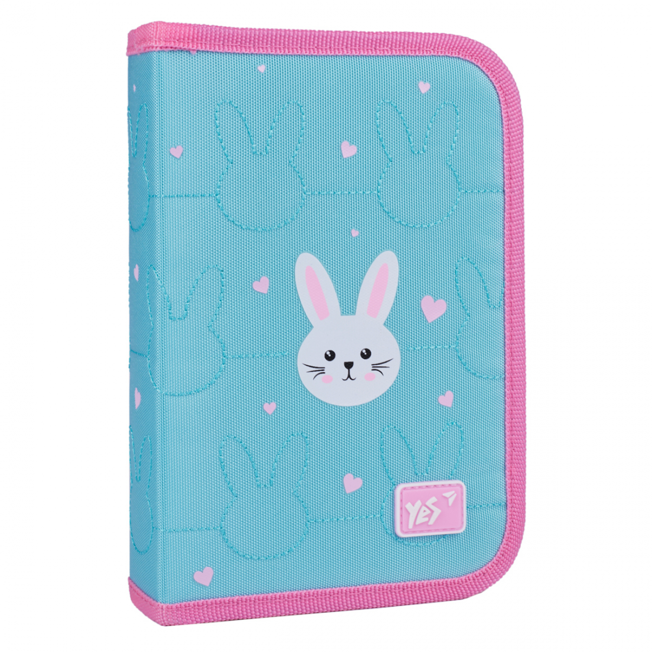 Пенал Funny Bunny тв., одинарний, 2 клапани
