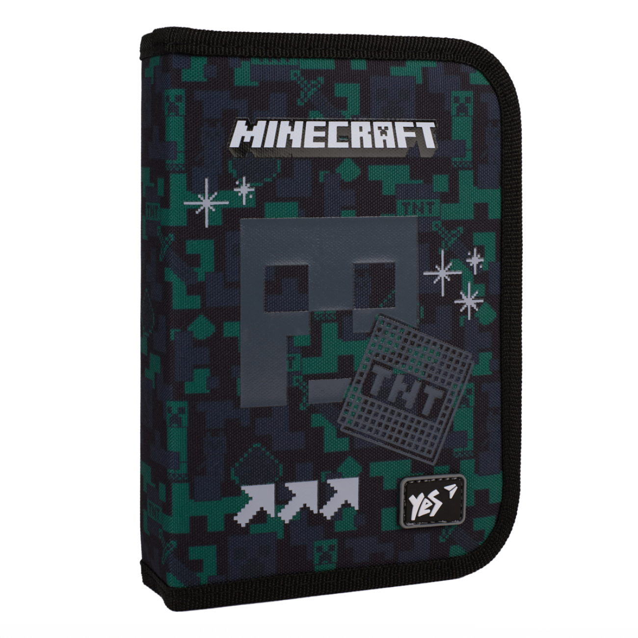 Пенал Minecraft Watch Out тв., одинарний, з 1 клапан