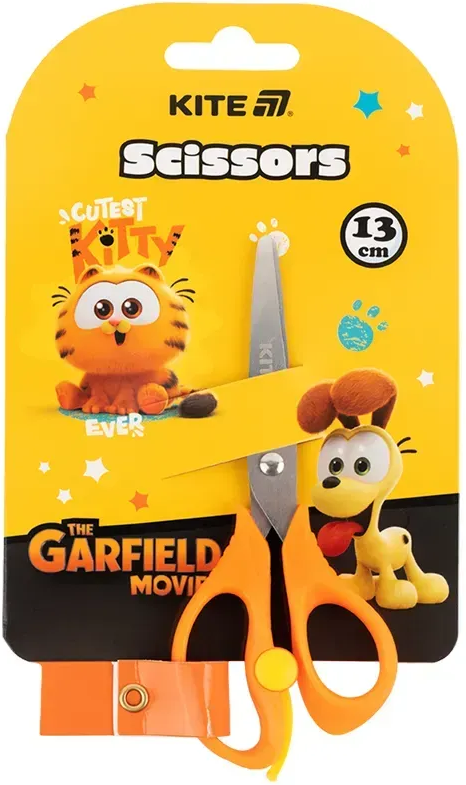Ножиці дитячі Garfield 13см з пружиною