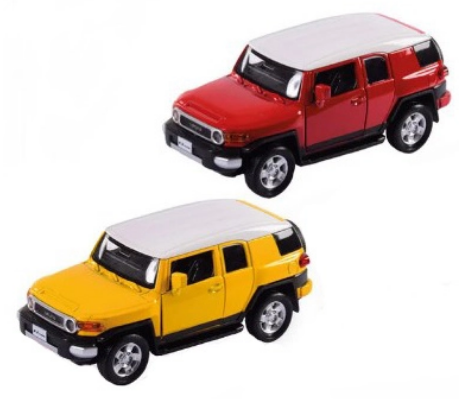 Машина металева ToyotaFJ Cruiser, 1:32,на бат-ці, світ, звук, відчин. двері КІ