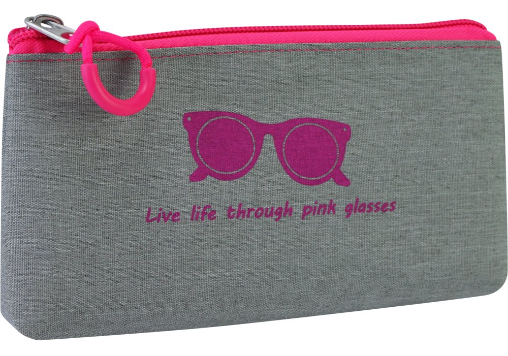 Пенал «CoolForScool» Pink 1 відділення