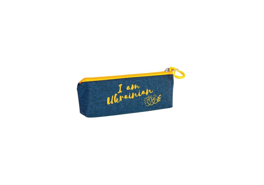 Пенал м'який, синій