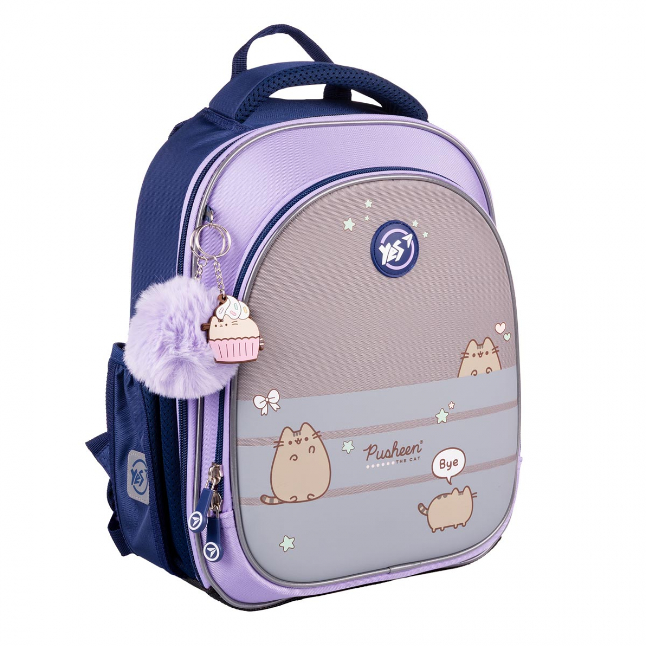 Рюкзак каркасний S-109 Р-25 Pusheen Playful 2 відділення, 2 кишені