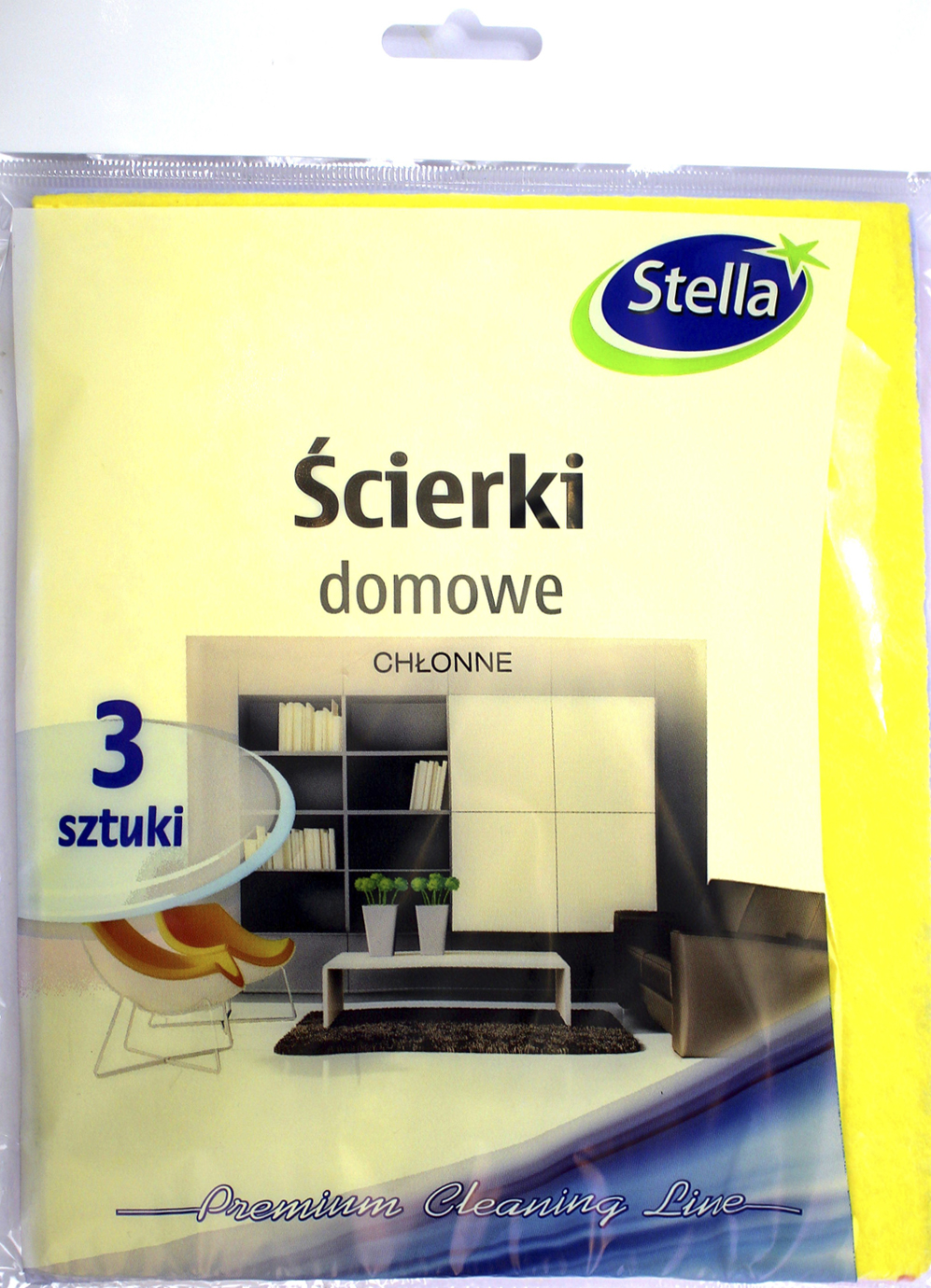 Серветки віскозні для прибирання «Stella» (3шт)