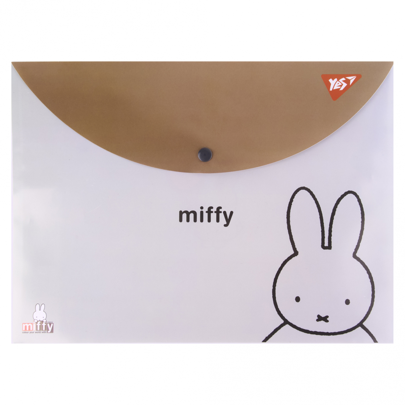 Папка-конверт А4 Miffy на кнопці