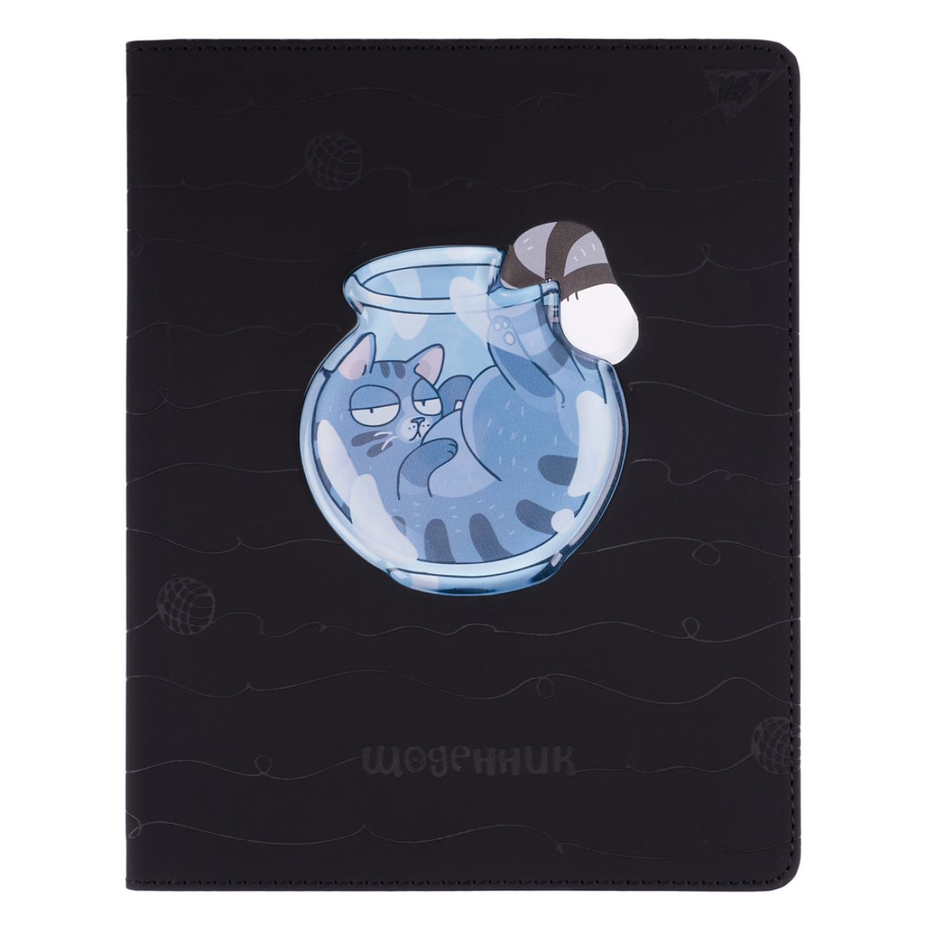 Щоденник шкільний А5 інтегральна обкладинка«Aquacat»