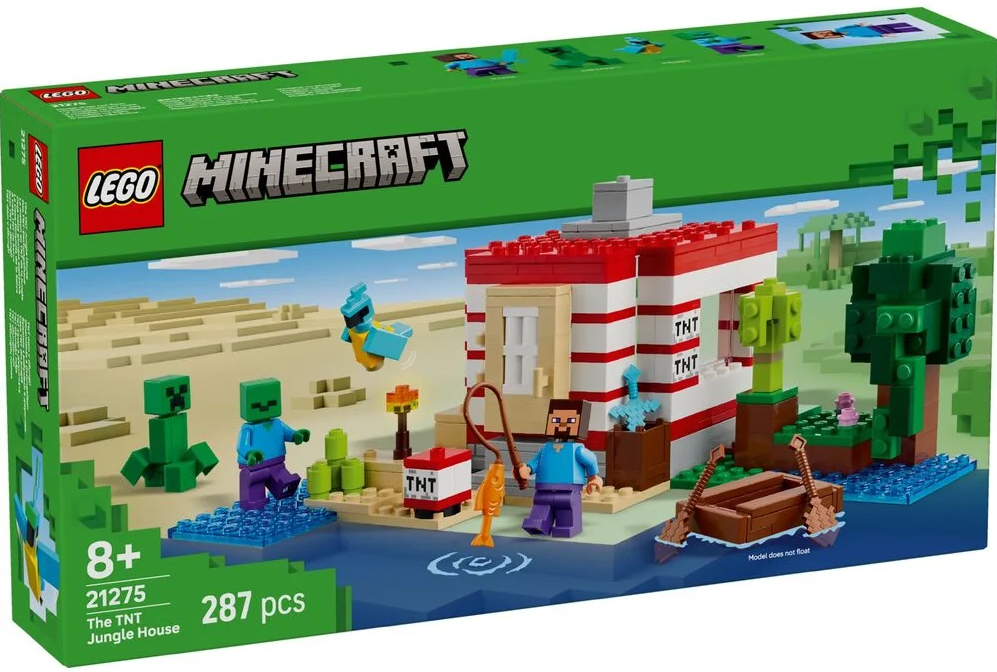 Конструктор Minecraft Будинок з вибухівки в джунглях