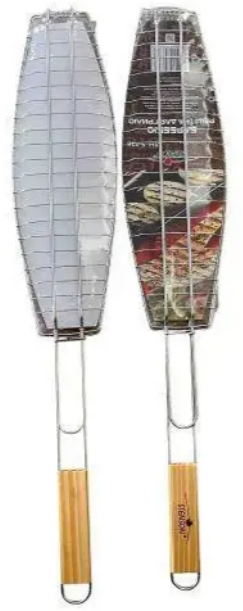 Решітка-гриль для риби 69×41×31,5×6,5см