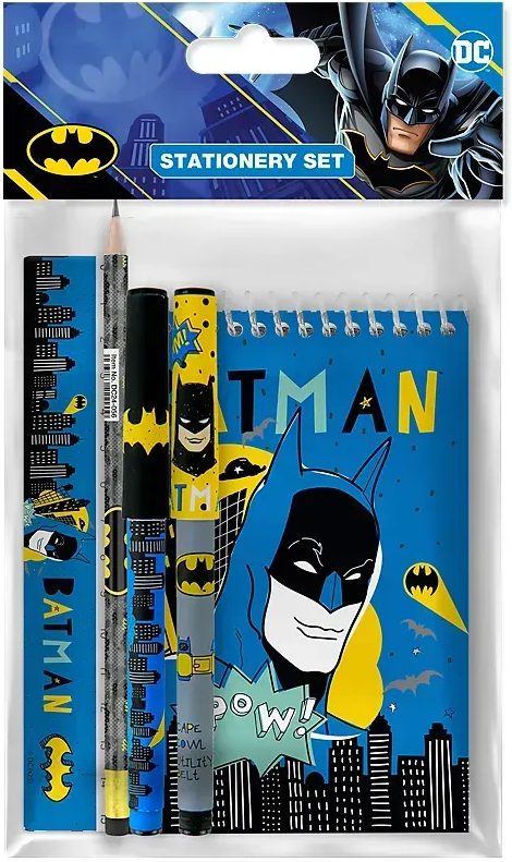Набір канцтоварів 4 предмети DC Comics
