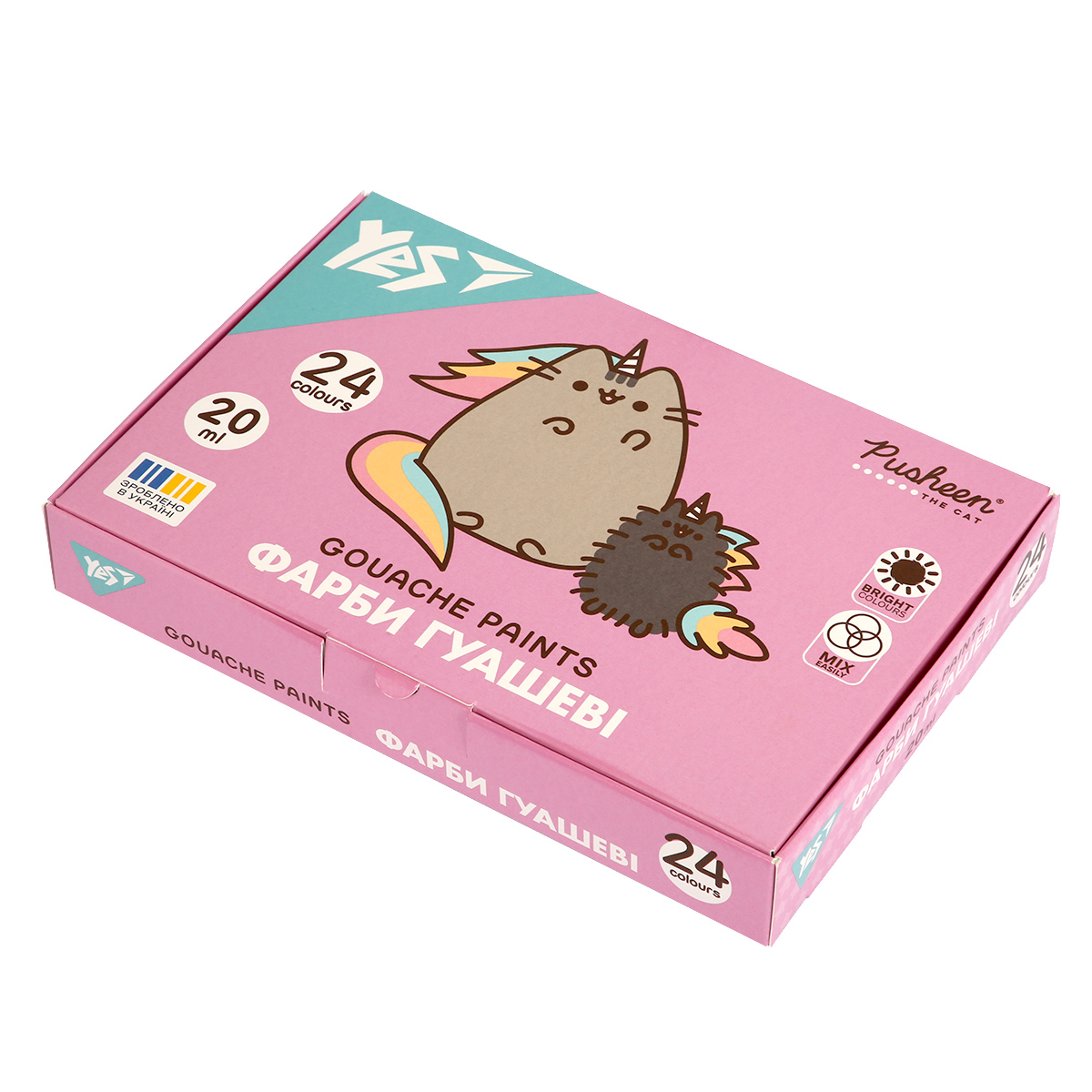 Гуаш Pusheen 24 кольори 20мл