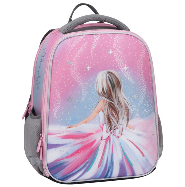 Рюкзак каркасний «School Case» Girl's Dreams 2 відділення 2карм, 39×29×16см
