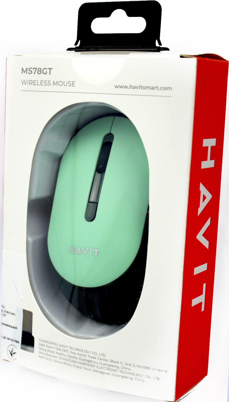 Мишка BT HV-MS78GT Green