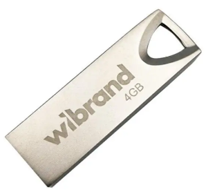 Флеш-пам`ять 4GB «Wibrand» Taipan USB2.0 silver