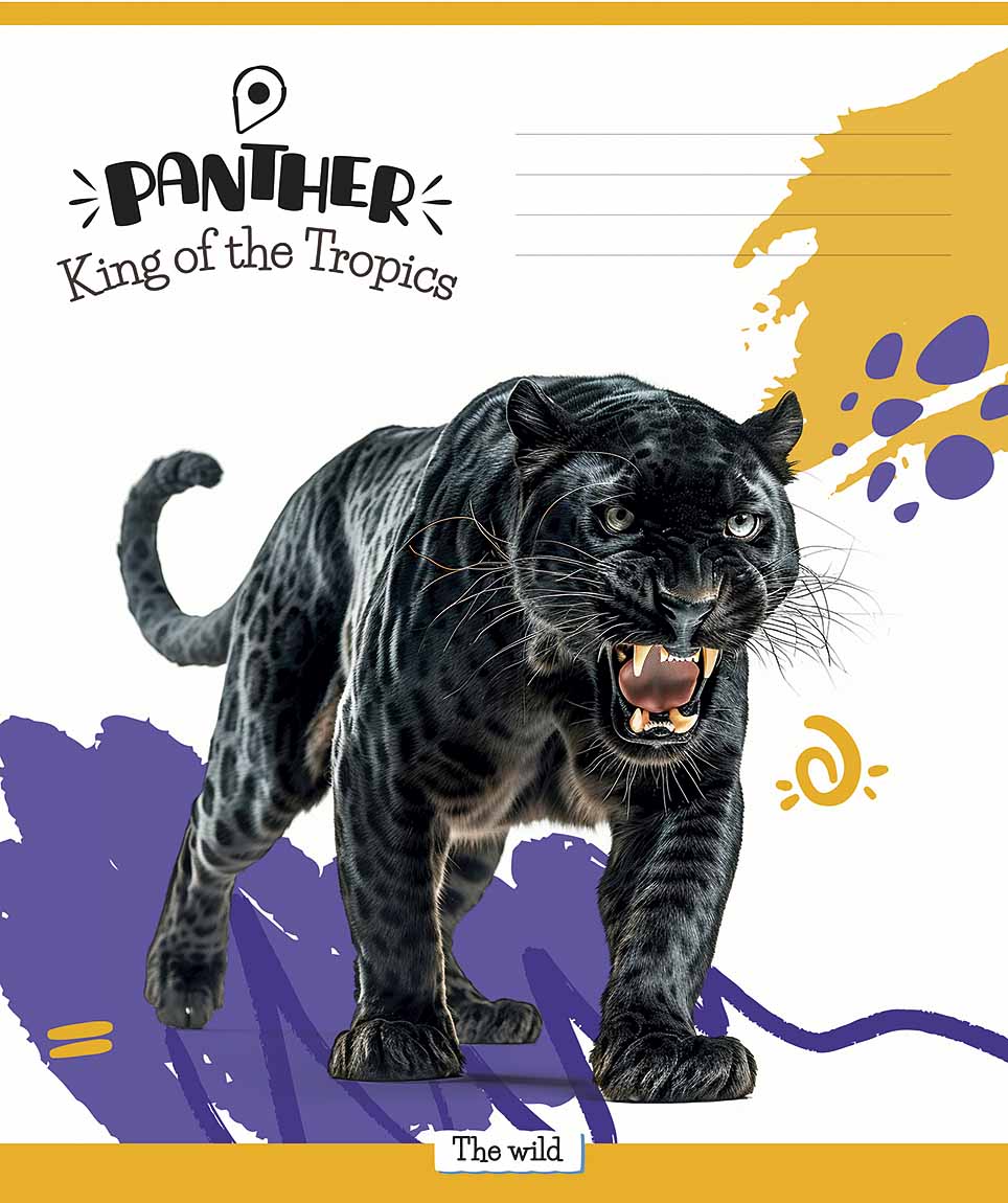 Зошит 18 аркушів лінія Star «King of the Tropics (нейт) » ВД-лак