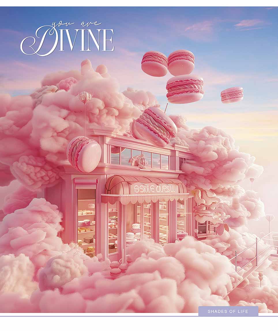Зошит 48 аркушів клітинка «Fantasy life» УФ-лак