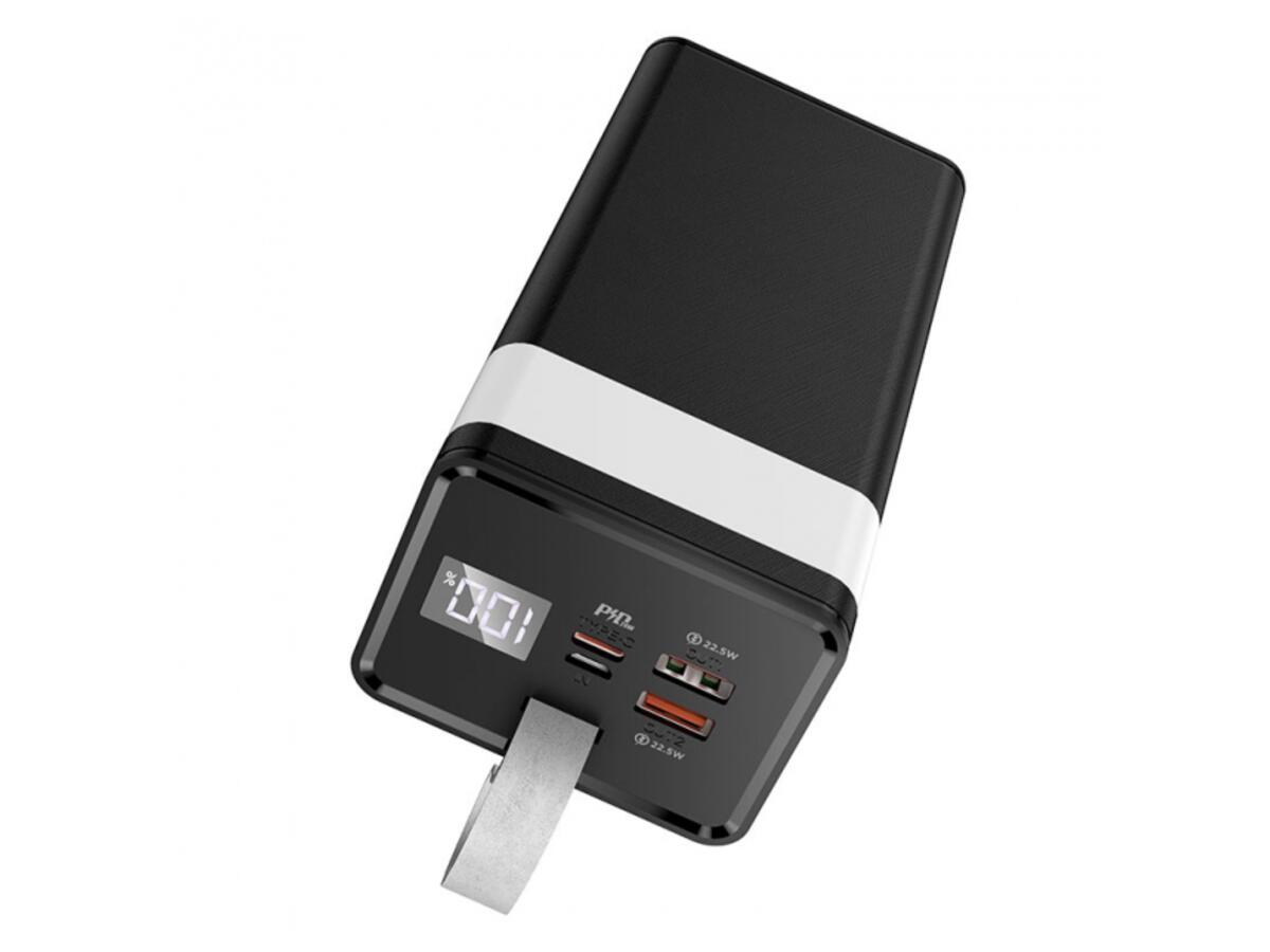 УМБ Power Bank 40000mAh 22.5W Powermaster black 2USB/Type-c PD 20W QC 3.0
