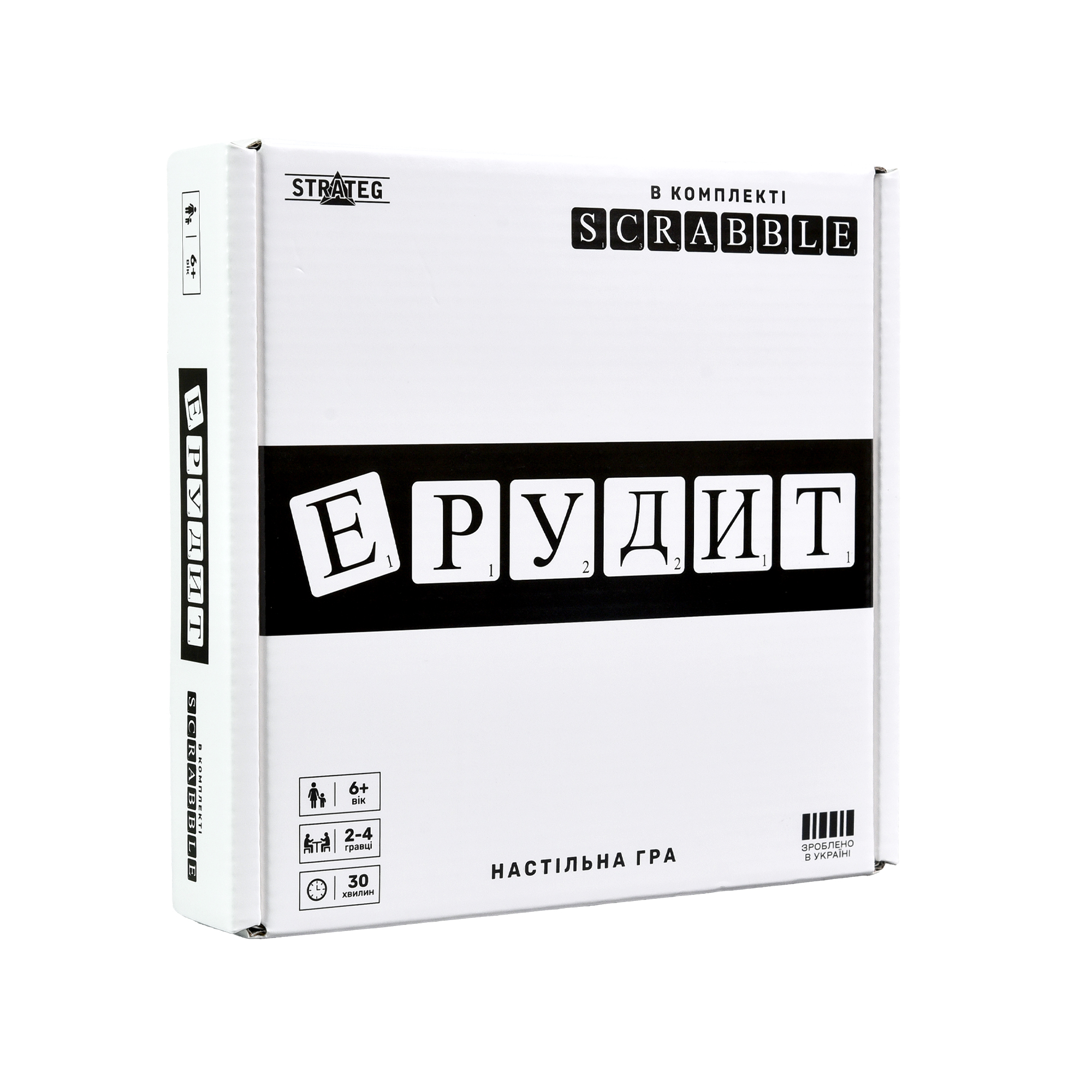 Гра «Ерудит» чорно-біла