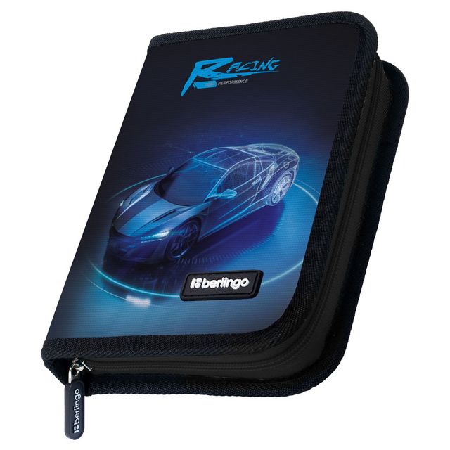 Пенал Fast Car 1 відділення, 1відворот, без наповнення