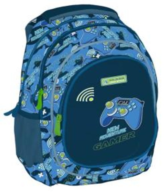 Рюкзак «School Max» Game, 3 відділення, 2 кишені 39×29×17см
