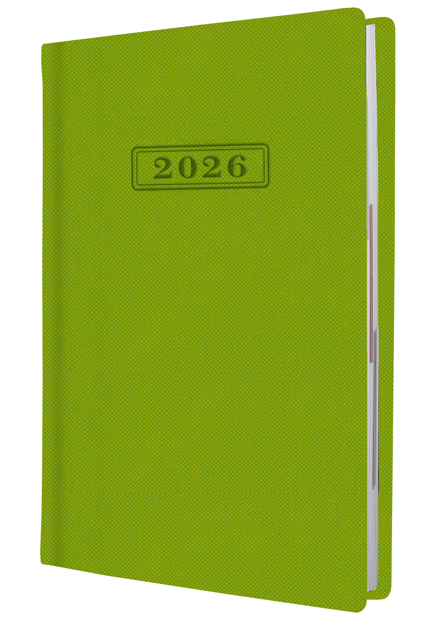 Щоденник А5 датований 2025 SQUARE фісташковий