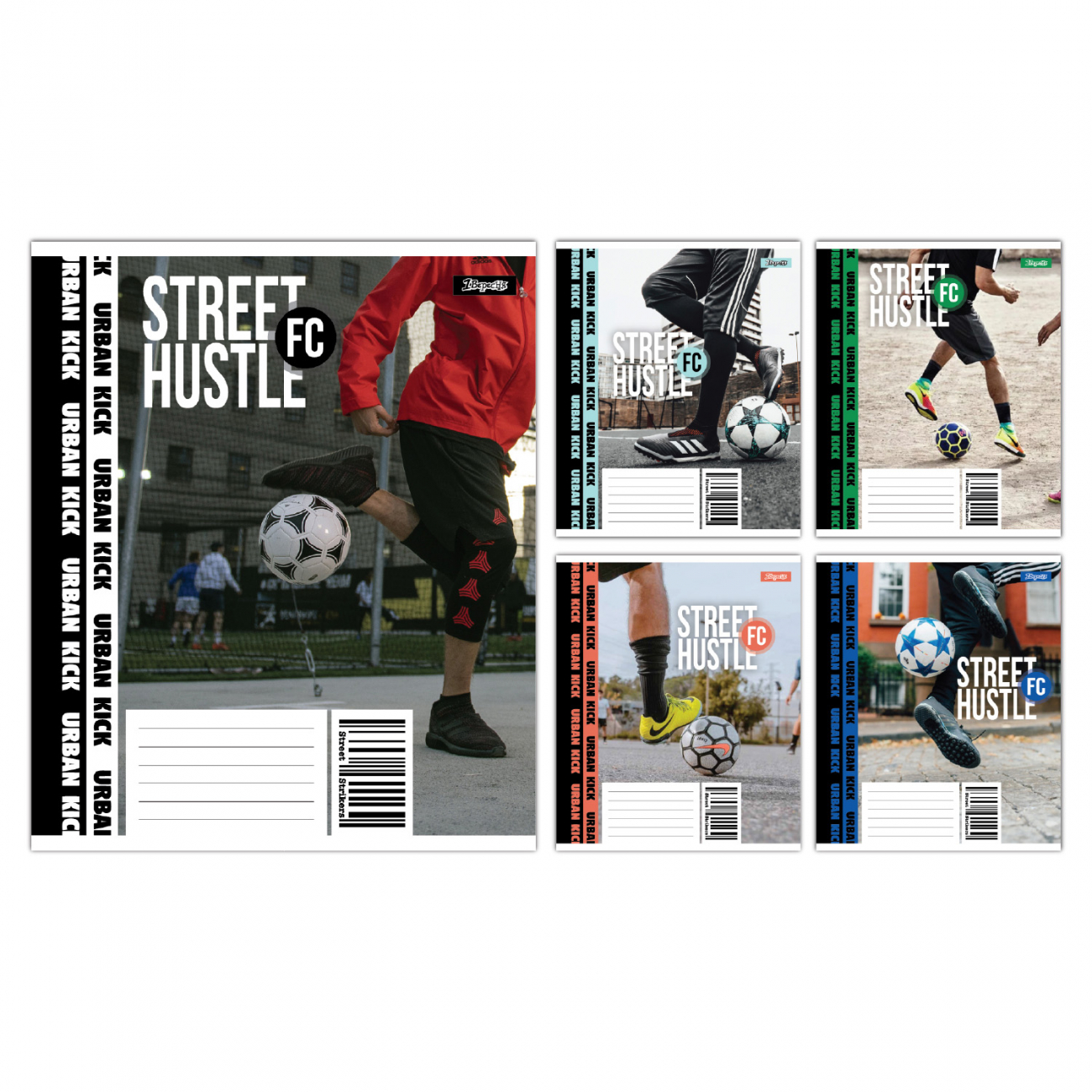 Зошит 24 аркуші лінія 1В Street Hustle