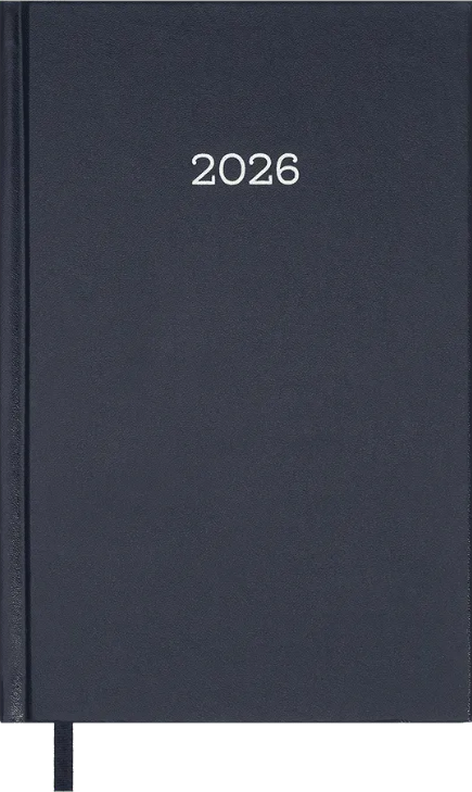Щоденник А5 дат2026 Simple синій