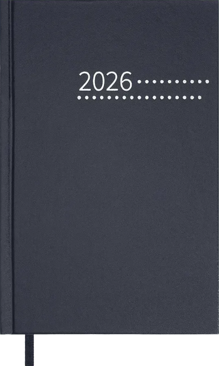 Щоденник А5 дат2026 Zest синій